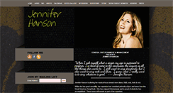Desktop Screenshot of jenniferhanson.ca